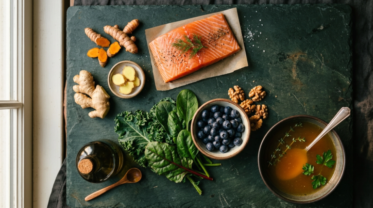 Best joint supplement for elderly foods like salmon, turmeric, and greens