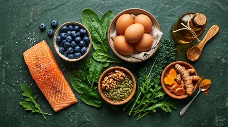 Best memory supplement for elderly foods like salmon, blueberries, and eggs